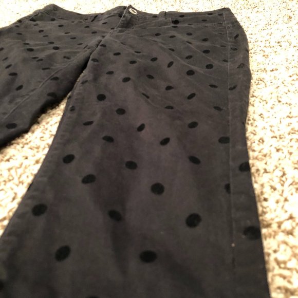 American Eagle black polka dot jeggings - Picture 3 of 5